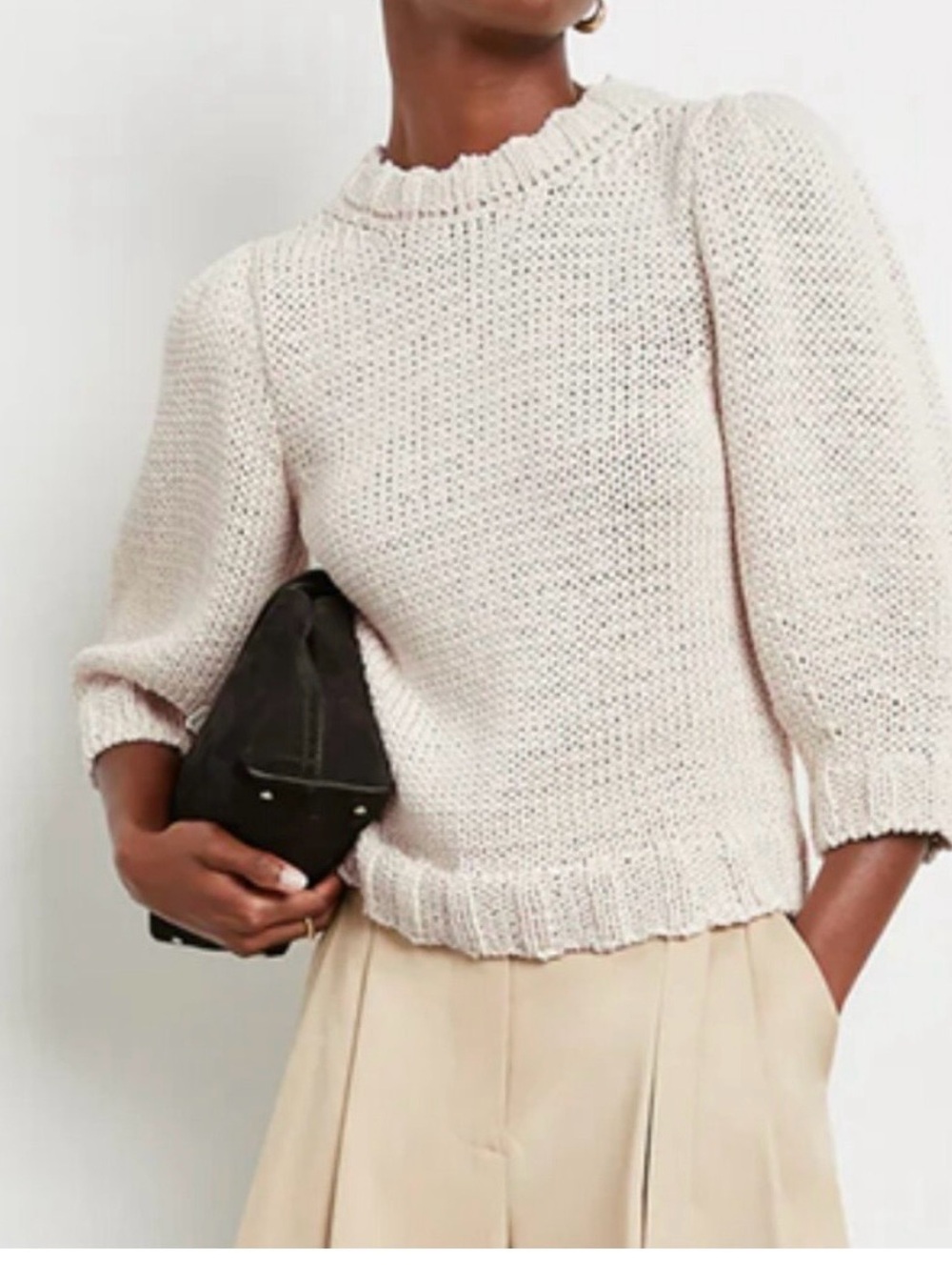 G. Label by Goop One and Done Puff Sleeve Sweater - Picture 5 of 6